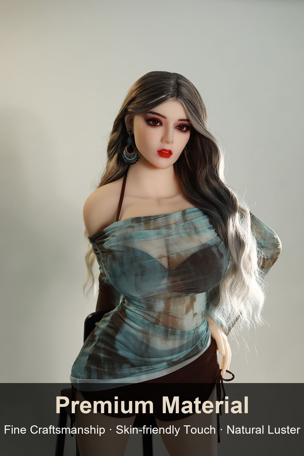 Extended Vagina & Anal Channel Mens Masturbator for Men Lifelike Sex Dolls Flesh Stroker Light Adult Toys