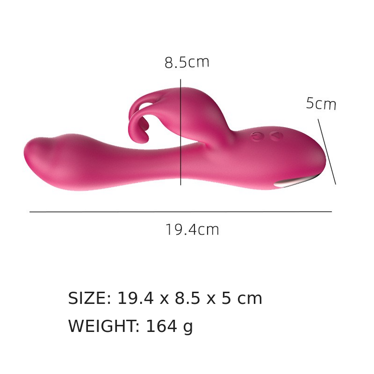 Premium 8-Mode Silicone Vibrator