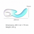Smart App-Controlled Dual-Action Thrusting Vibrator