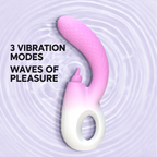 App-Controlled Thrusting & Suction Rabbit Vibrator - 9 Modes Dual Stimulation Toy