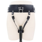 Leather O-Ring Harness Belt