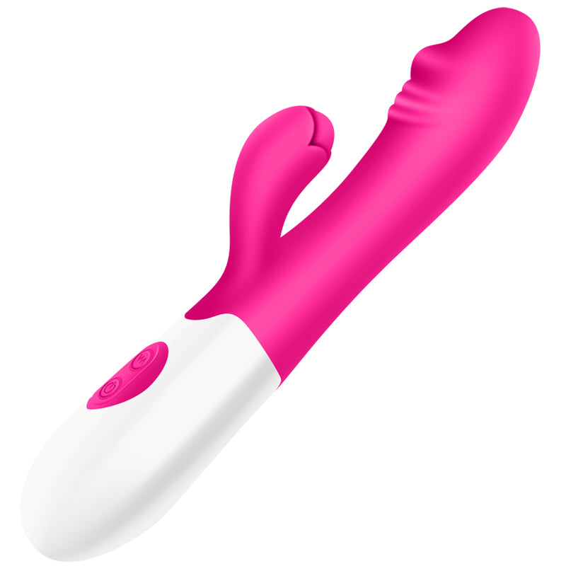 Dual-Stimulation Rabbit Vibrator with 7 Modes & USB Charging