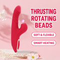 Premium Silicone & ABS Rabbit Vibrator | Heating & Suction