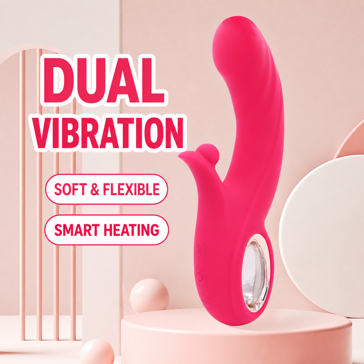 Premium Heating Rabbit Vibrator | Thrusting & Dual Vibration