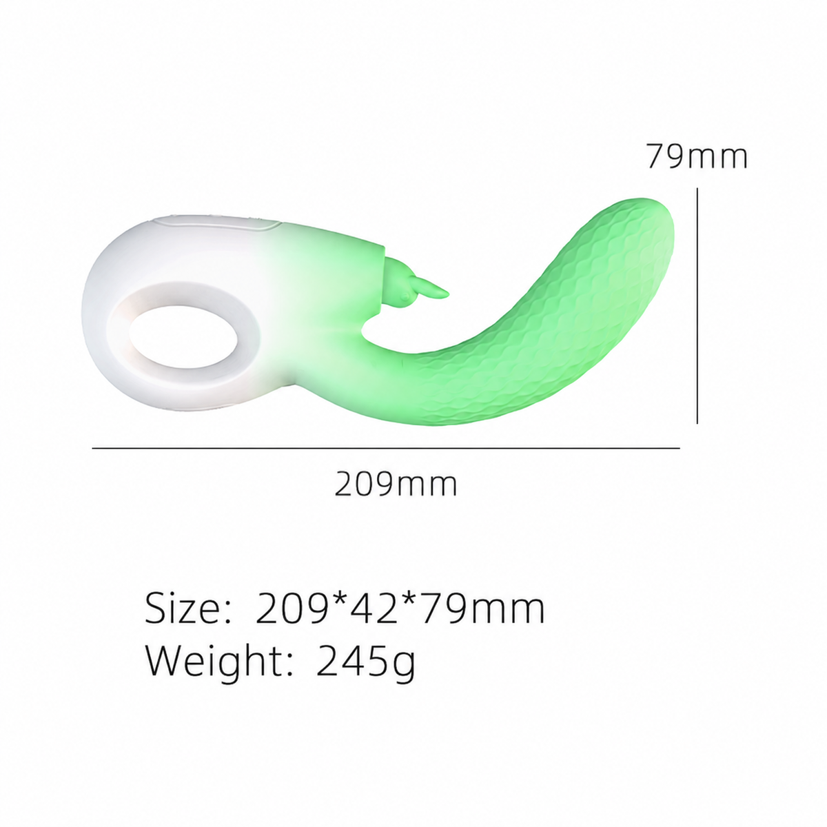 App-Controlled Thrusting & Suction Rabbit Vibrator - 9 Modes Dual Stimulation Toy