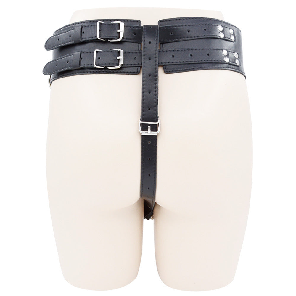 Adjustable Ring-Detail Waist Harness