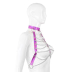 Size guide showing collar length 42.5 cm and adjustable neck fit 33.5 to 41.5 cm