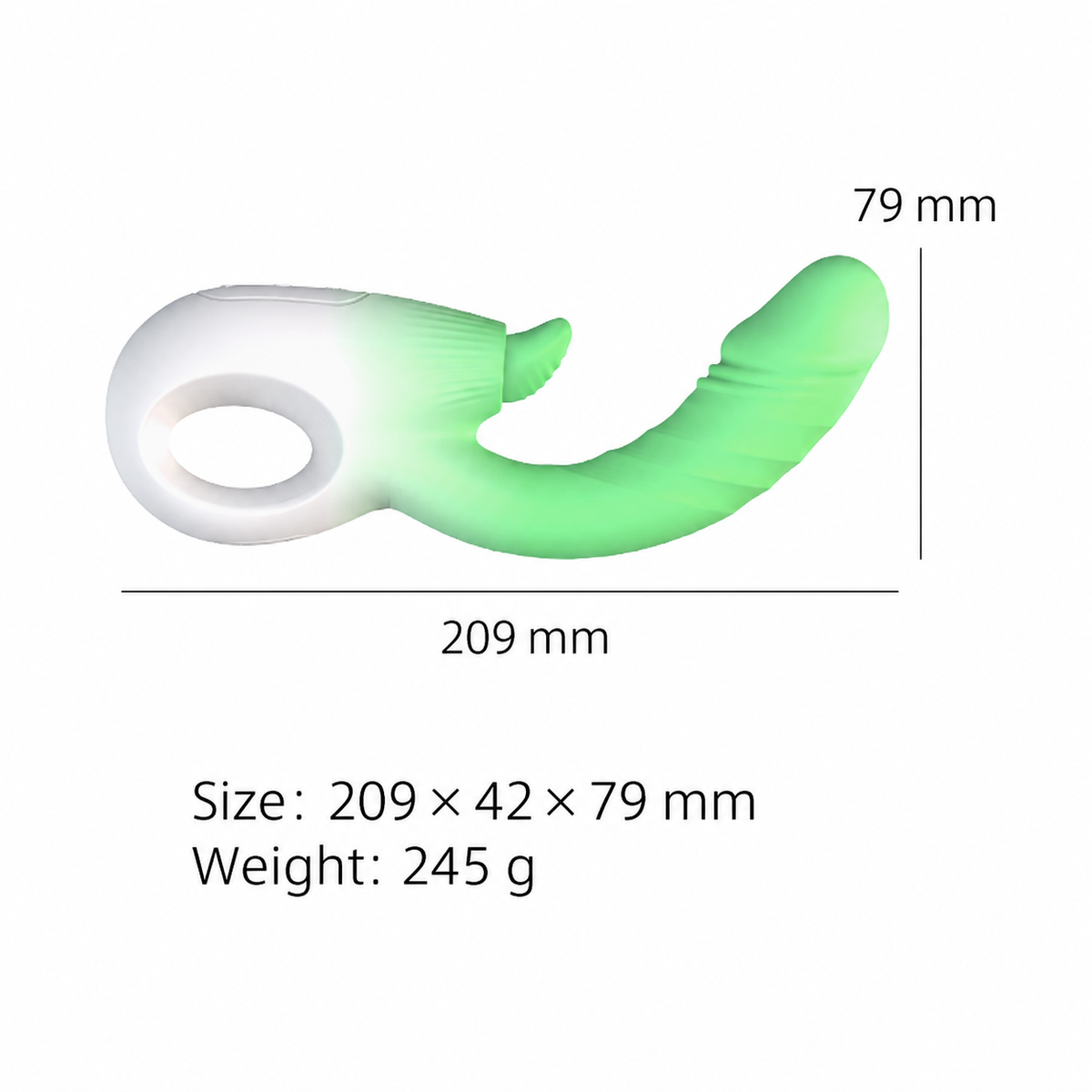 Smart App-Controlled Rabbit Vibrator | Thrusting & Suction