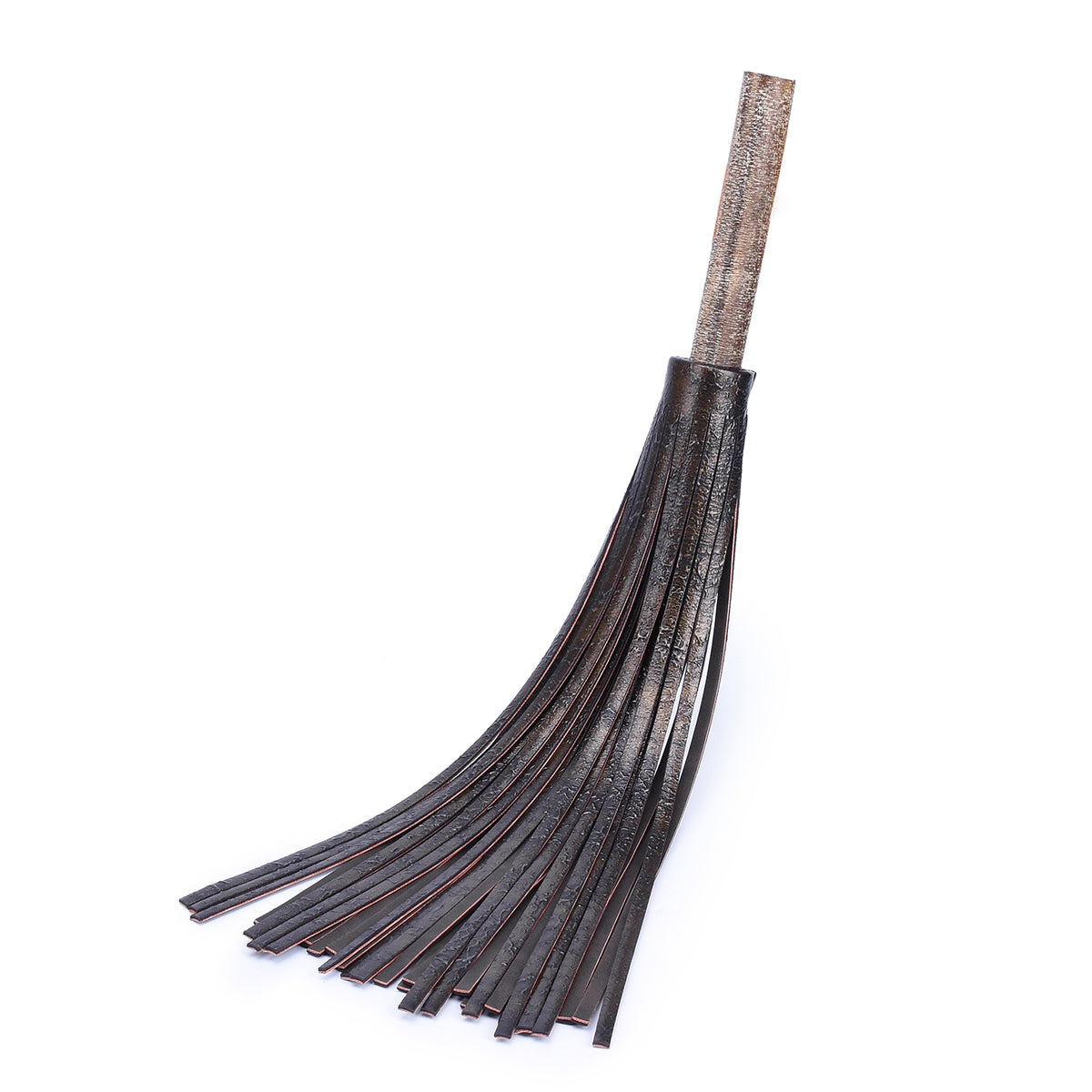 Luxury Midnight Multi-Tail Leather Flogger