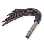Luxury Midnight Multi-Tail Leather Flogger