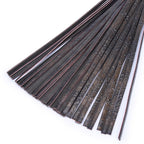 Luxury Midnight Multi-Tail Leather Flogger