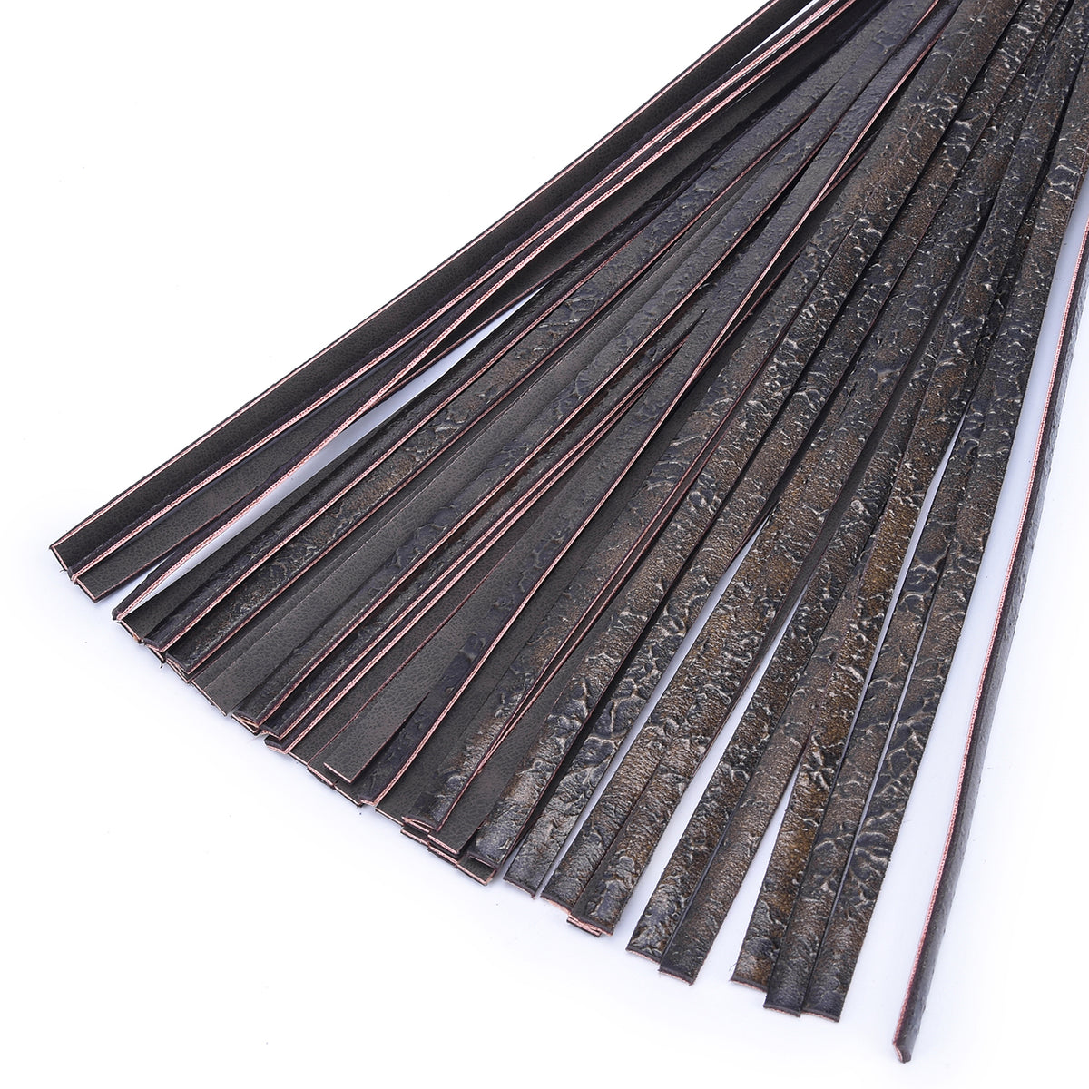 Luxury Midnight Multi-Tail Leather Flogger