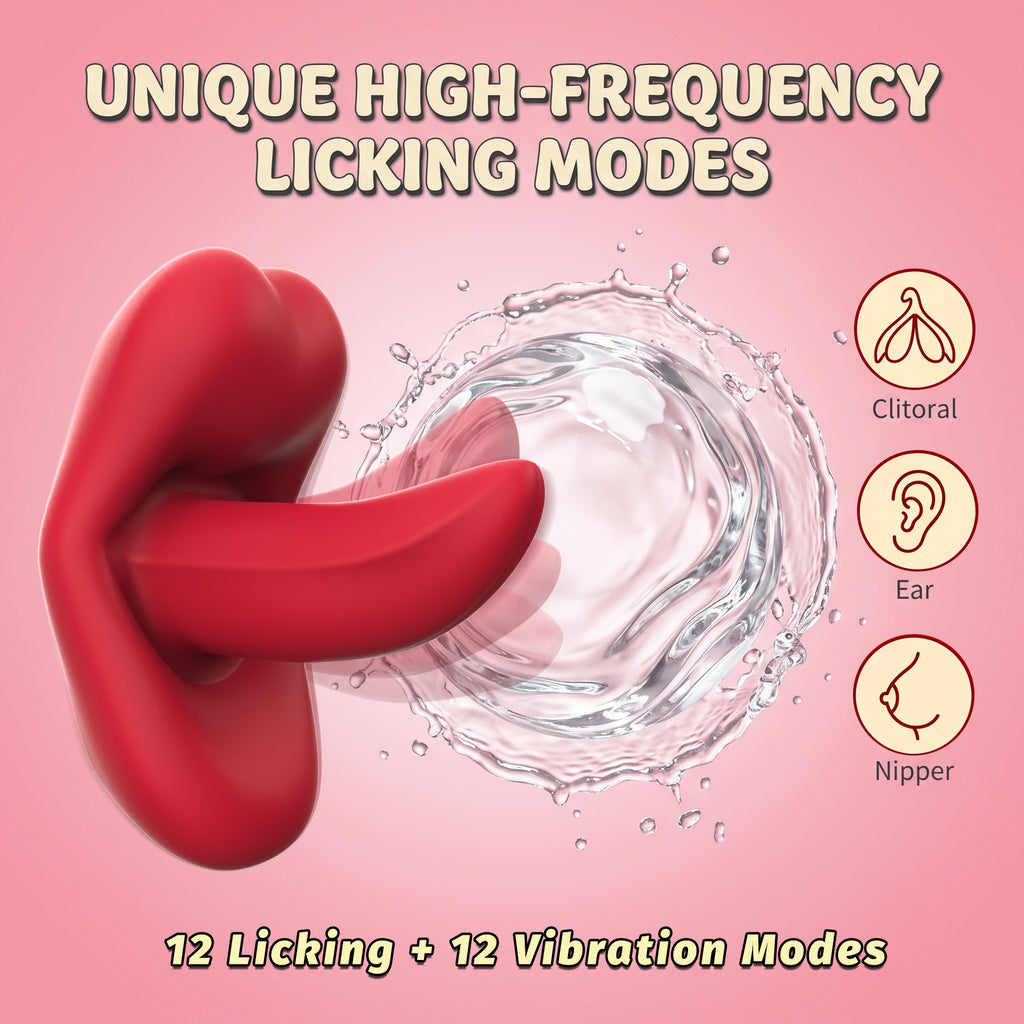 12 Licking and 12 Vibration Frequencies