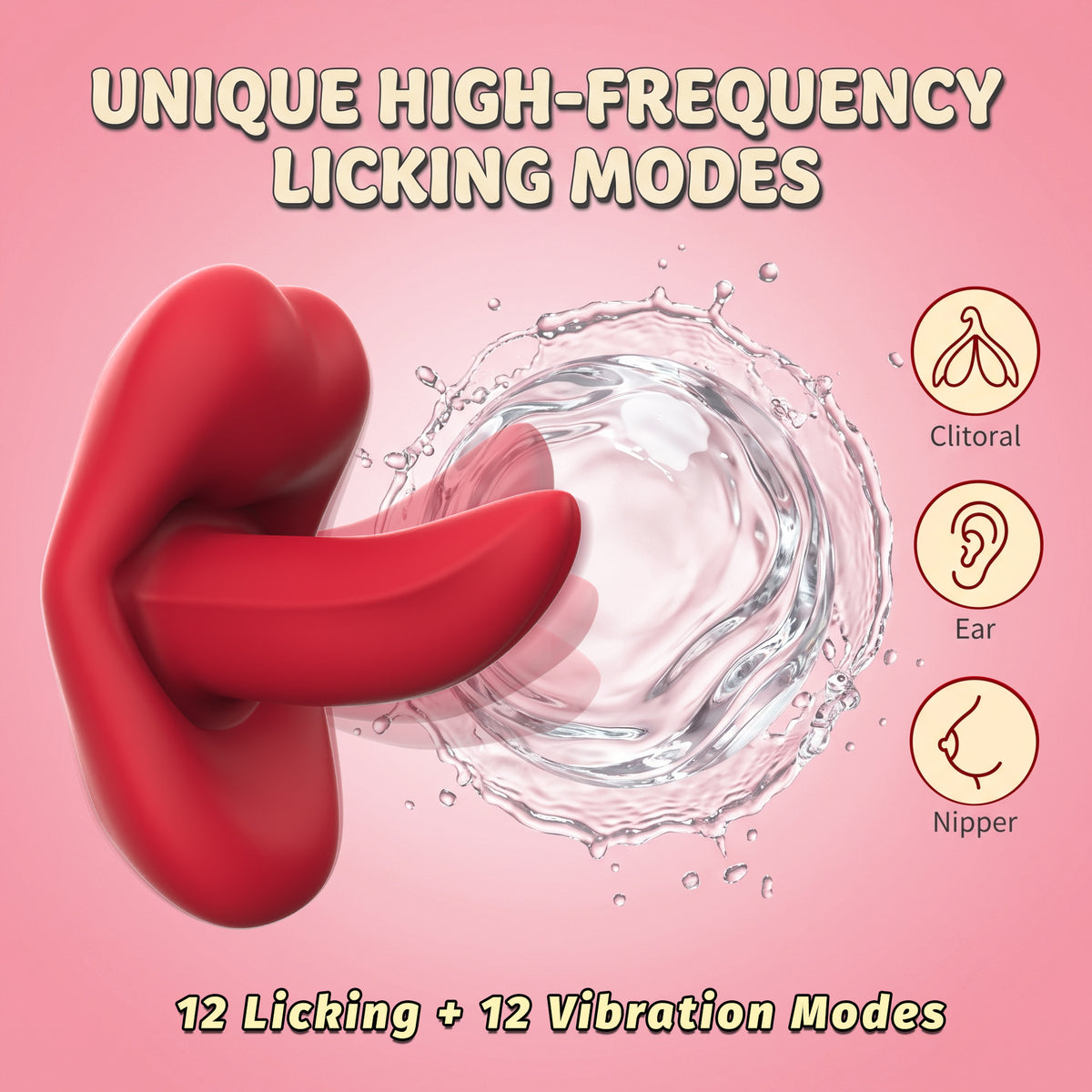 12 Licking and 12 Vibration Frequencies