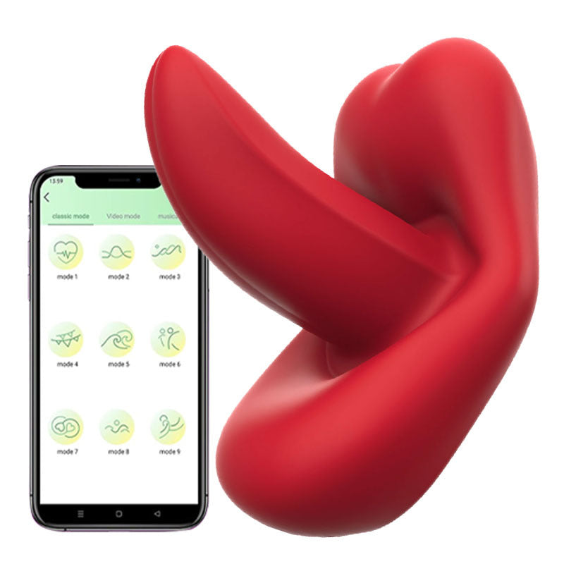 Smartphone App Remote Control for Wearable Tongue Vibrator