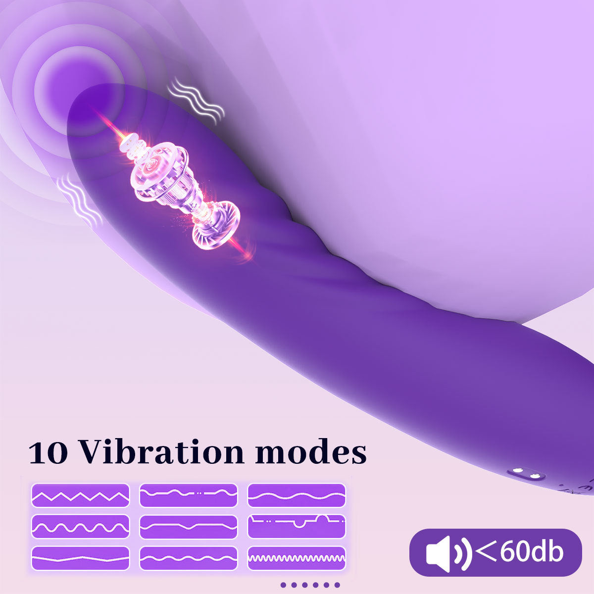 Vibration Modes and Low Noise Whisper Quiet Operation