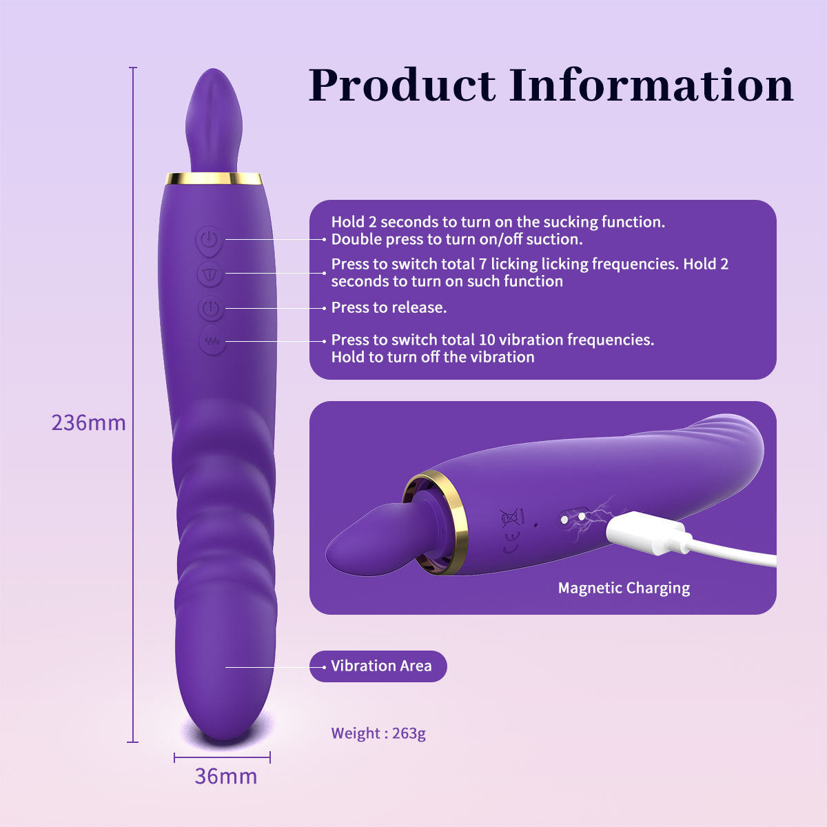 Product Dimensions and Magnetic USB Charging Specifications