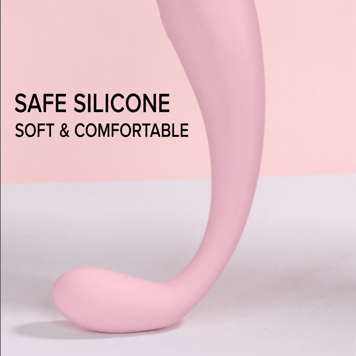 Ultra-Flexible Liquid Silicone Vibrator - 10 Modes & IPX7 Waterproof