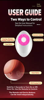 Realistic Heated Thrusting & Swinging Vibrating Dildo with Tongue & Remote