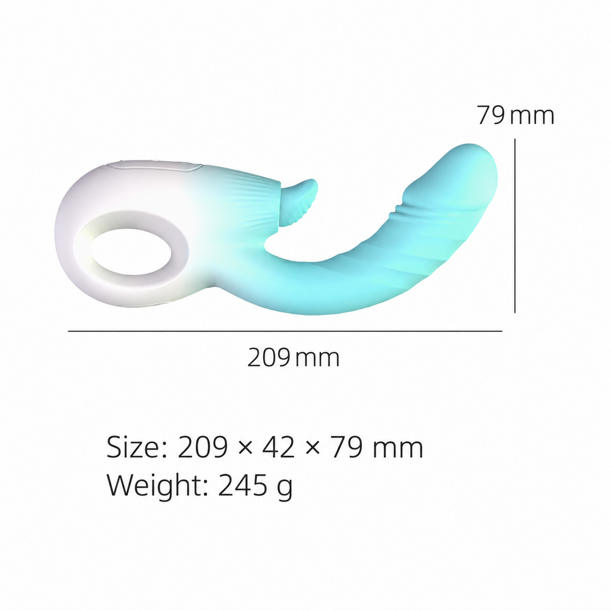 Smart App-Controlled Rabbit Vibrator | Thrusting & Suction