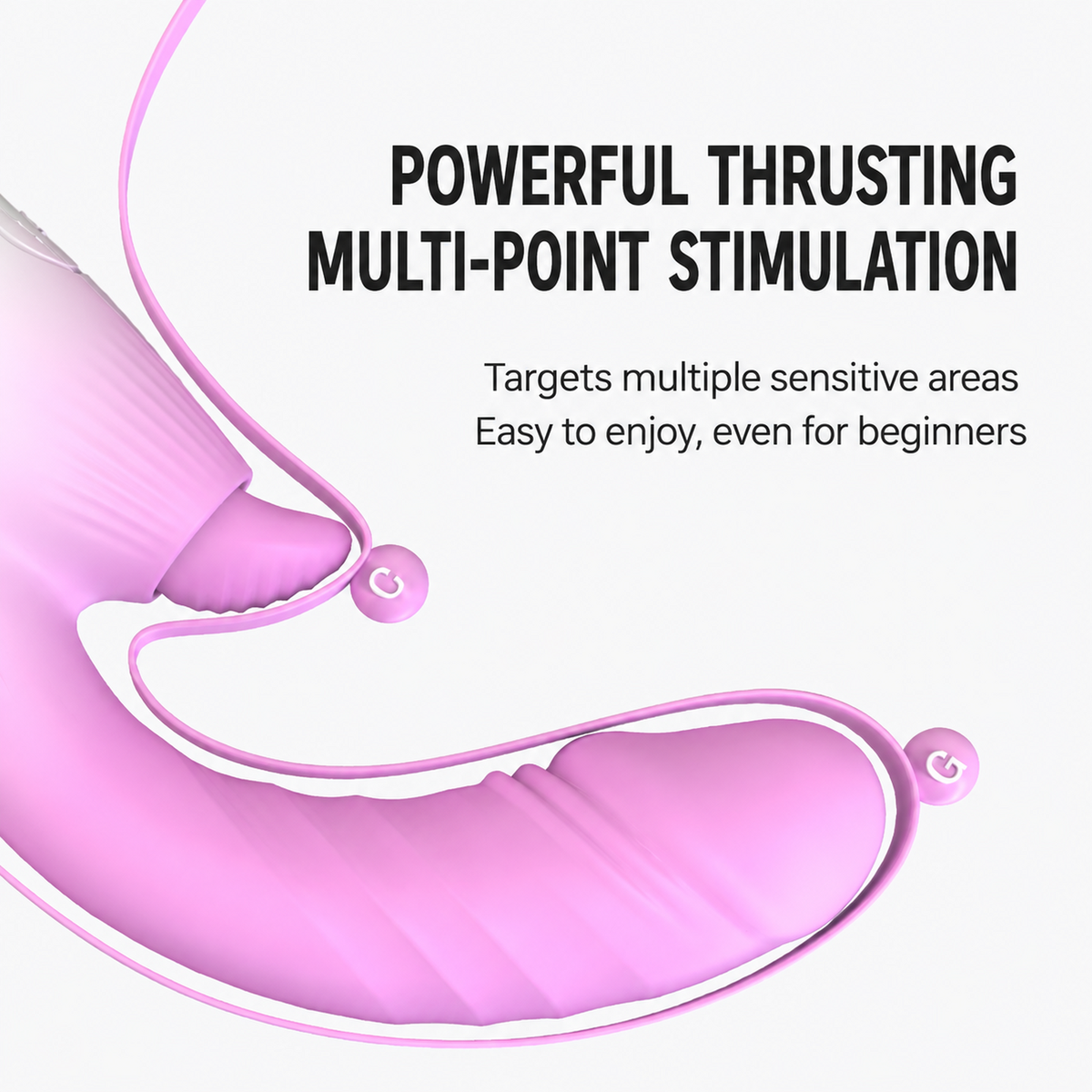 Smart App-Controlled Rabbit Vibrator | Thrusting & Suction