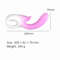 Smart App-Controlled Rabbit Vibrator | Thrusting & Suction