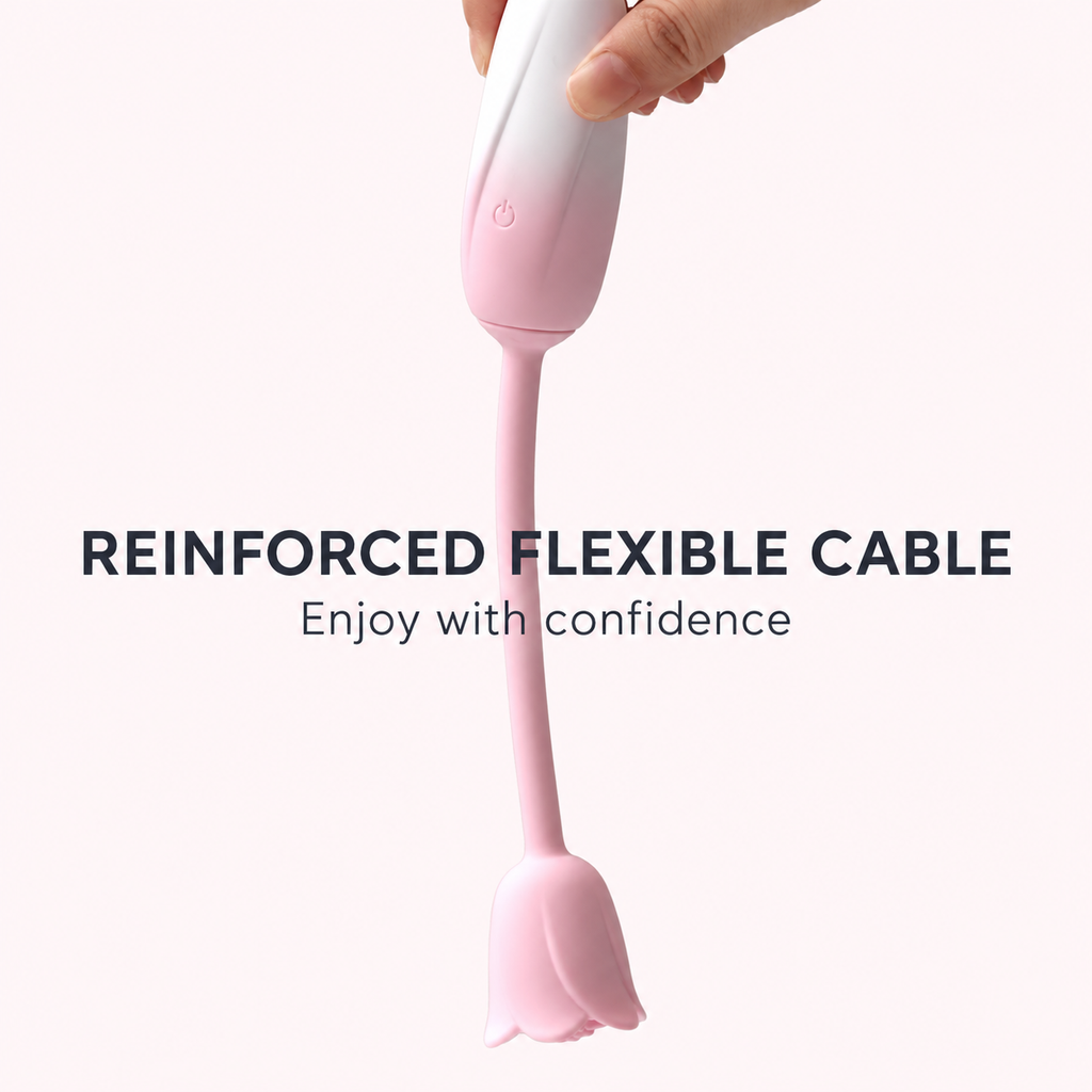 Smart Tulip Dual-Head App-Controlled Vibrator