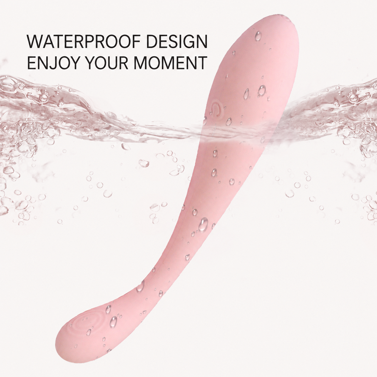 Ultra-Flexible Liquid Silicone Vibrator - 10 Modes & IPX7 Waterproof