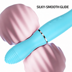 Dual-Purpose Facial Cleansing Brush & Vibrating Wand - 8 Modes