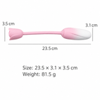 Smart Tulip Dual-Head App-Controlled Vibrator