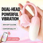 Smart Tulip Dual-Head App-Controlled Vibrator