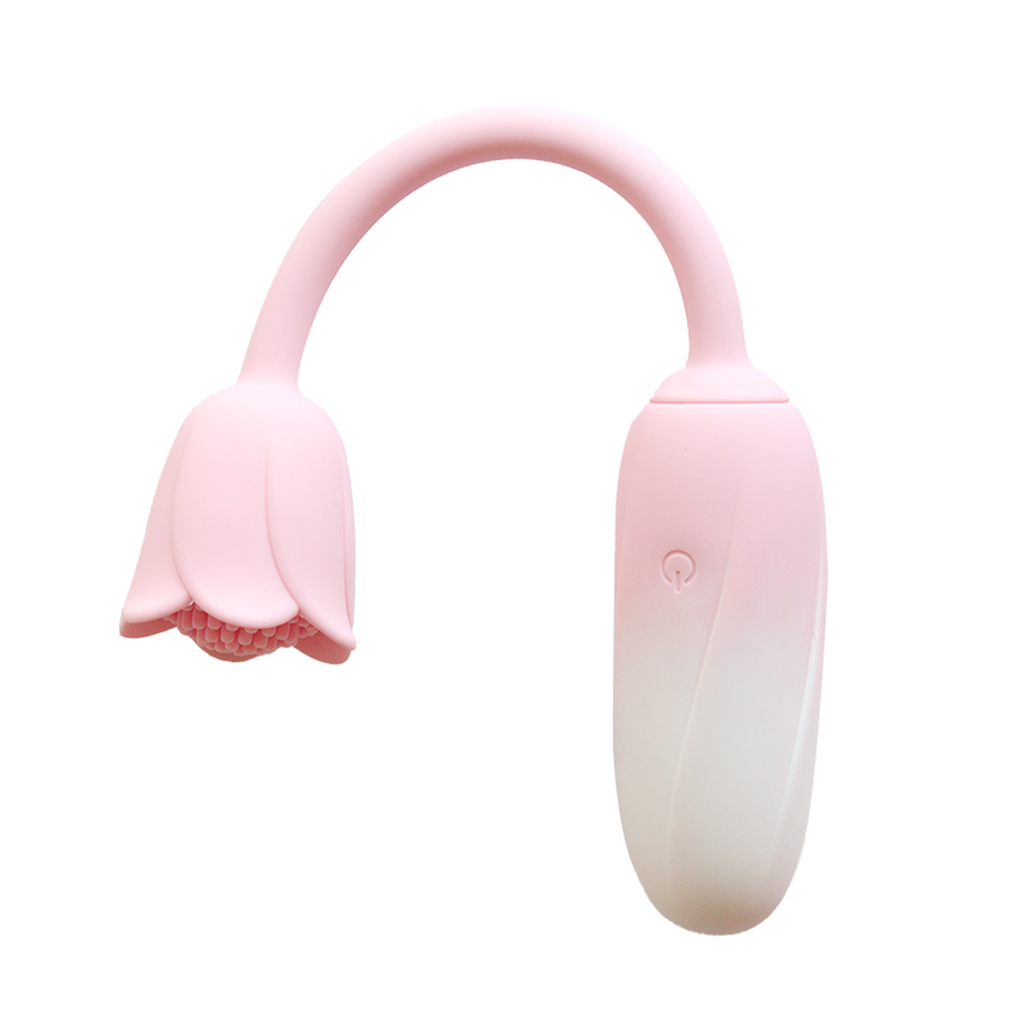 Smart Tulip Dual-Head App-Controlled Vibrator