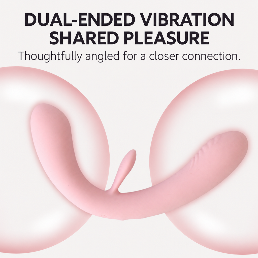 Premium Dual-Motor Liquid Silicone Vibrator - 10 Modes & IPX7 Waterproof