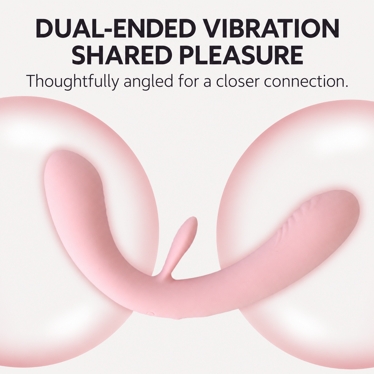 Premium Dual-Motor Liquid Silicone Vibrator - 10 Modes & IPX7 Waterproof