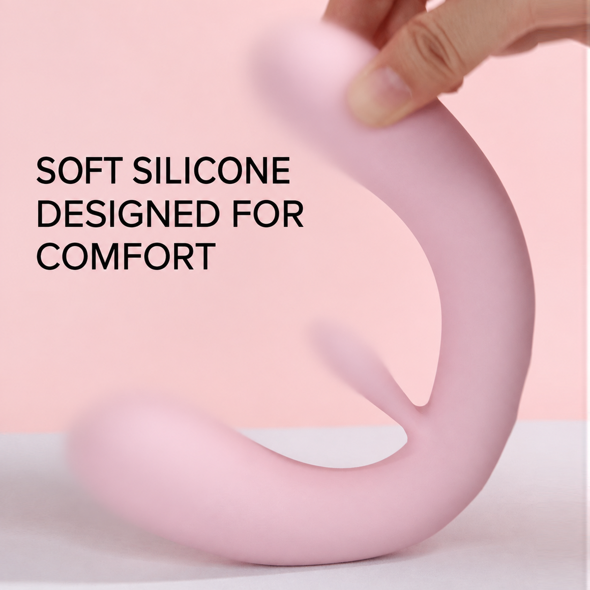 Premium Dual-Motor Liquid Silicone Vibrator - 10 Modes & IPX7 Waterproof