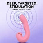 Wearable Dual Stimulation Vibrator | Suction, Tapping & Heating