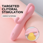 Targeted Clitoral & C-Spot Vibrator - 10 Modes Waterproof Silicone Toy