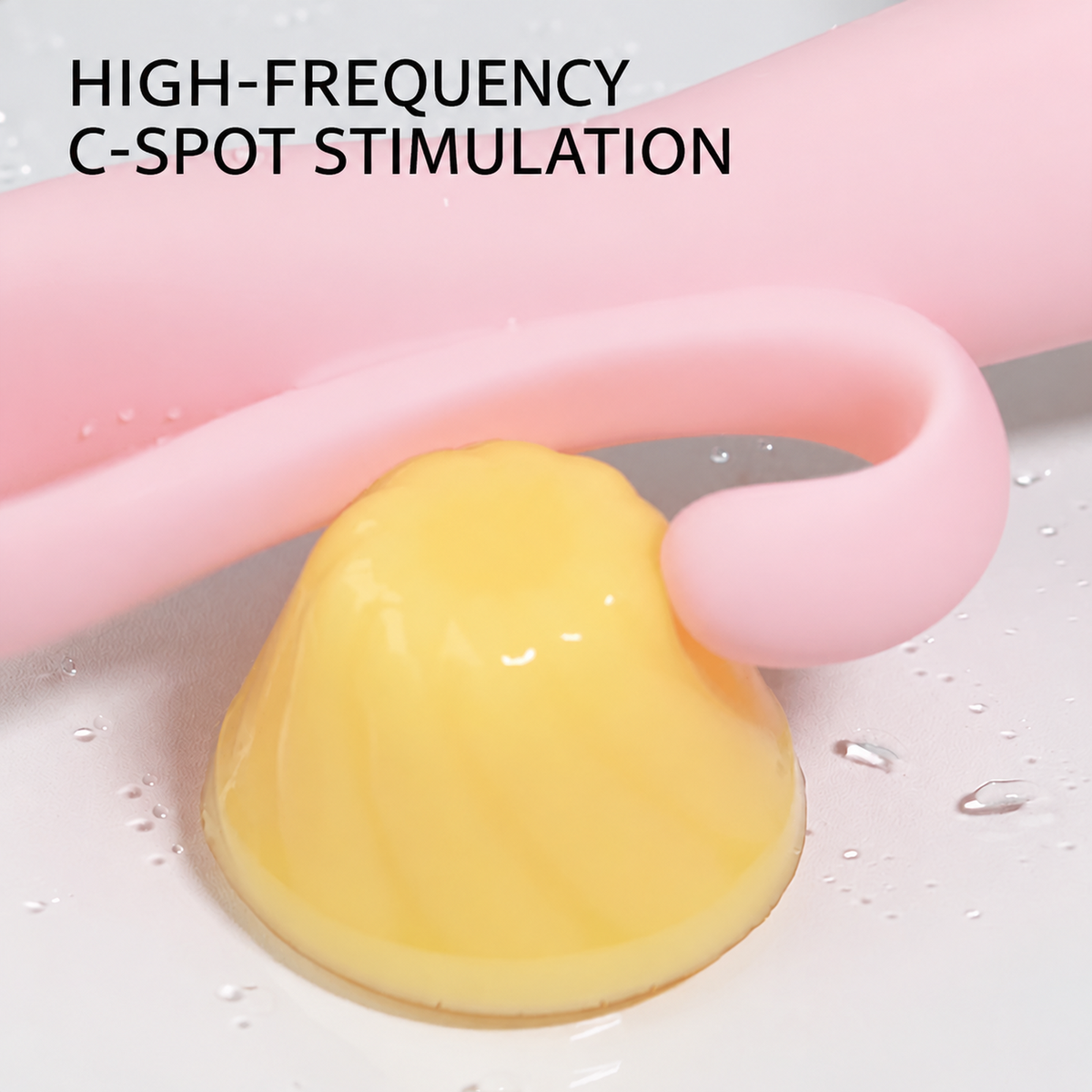 Targeted Clitoral & C-Spot Vibrator - 10 Modes Waterproof Silicone Toy