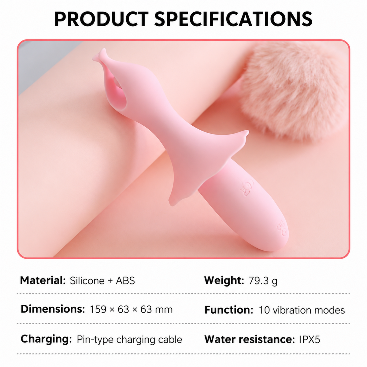 Compact Clitoral Care Vibrator