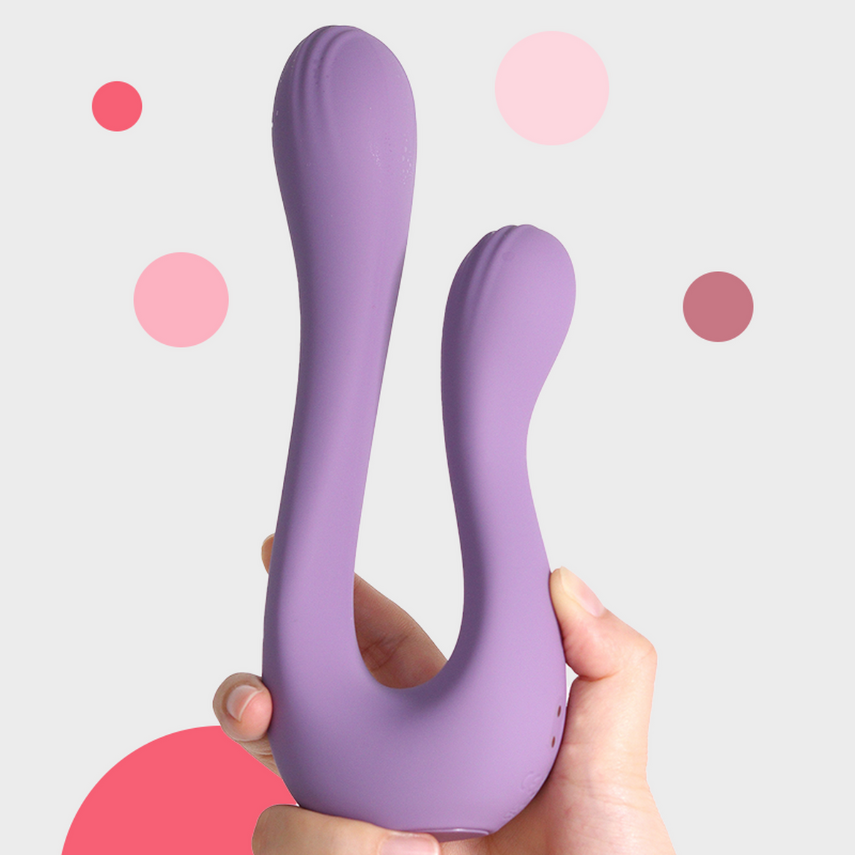 Silicone U-Shaped Dual Vibrator