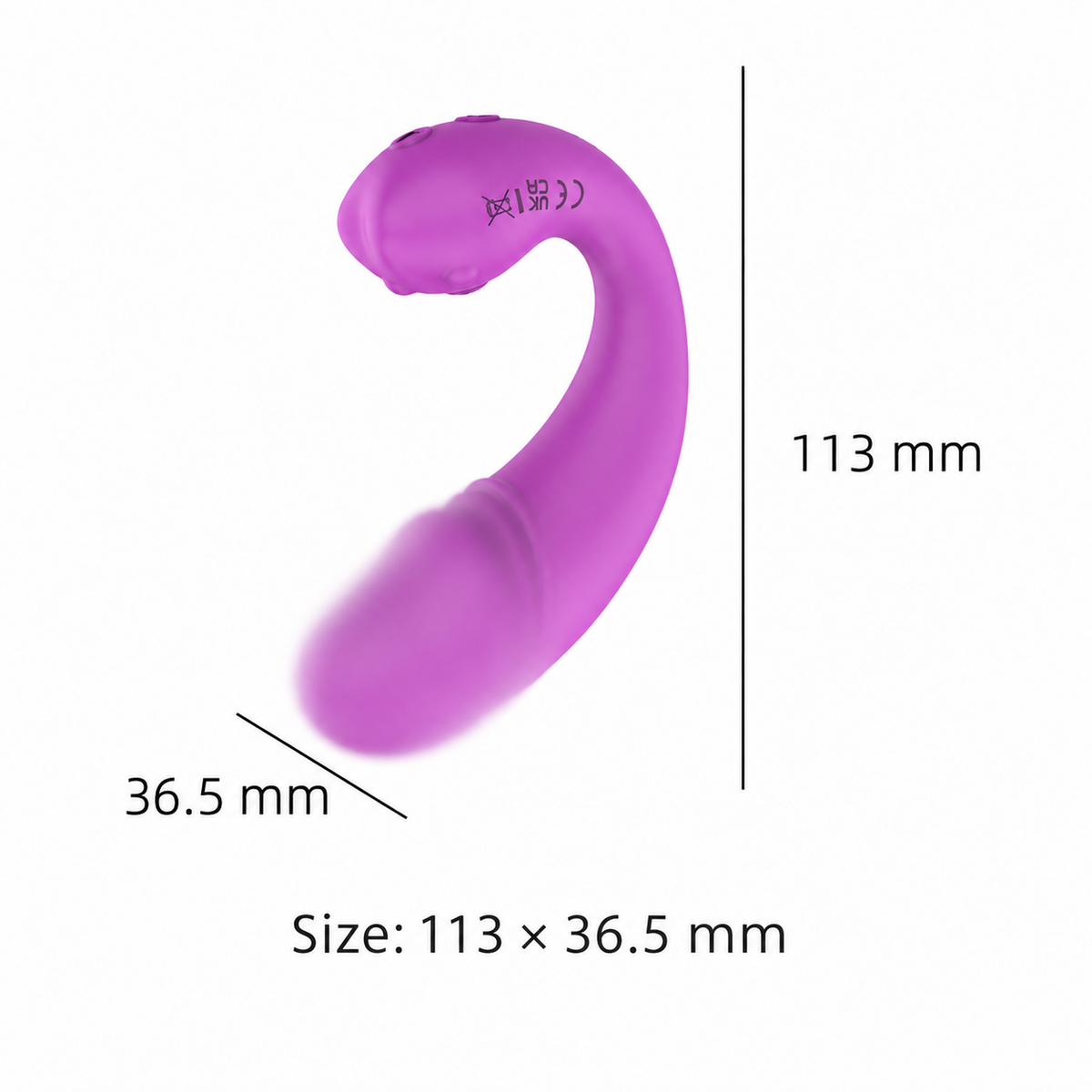 Smart Wearable App-Controlled Vibrator