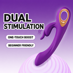 Slim Ring Dual Stimulation Rabbit Vibrator