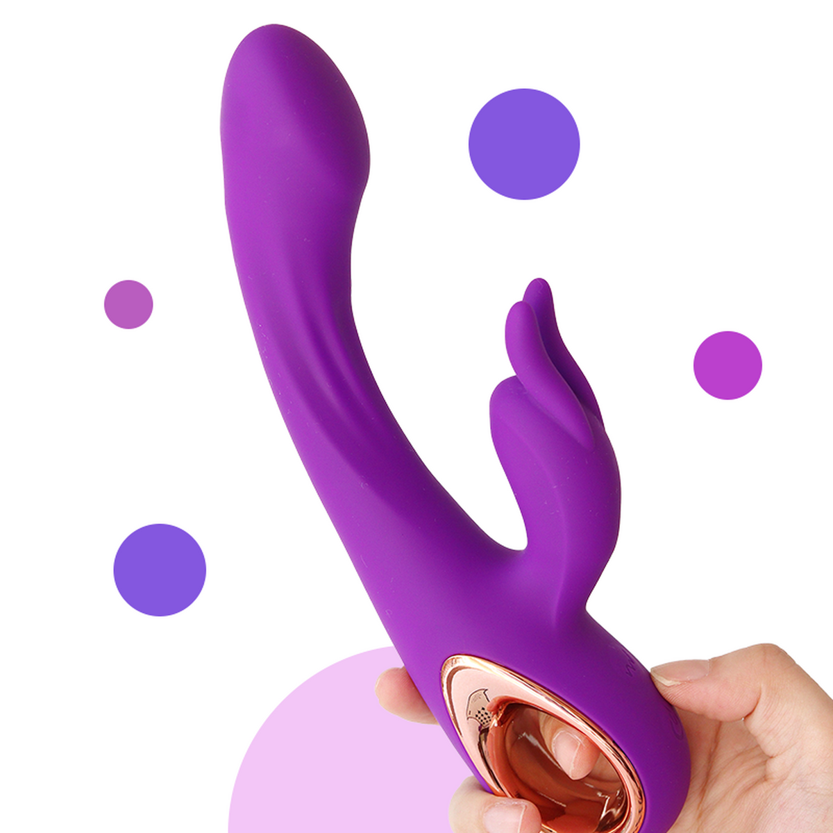 Slim Ring Dual Stimulation Rabbit Vibrator