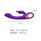 Slim Ring Dual Stimulation Rabbit Vibrator