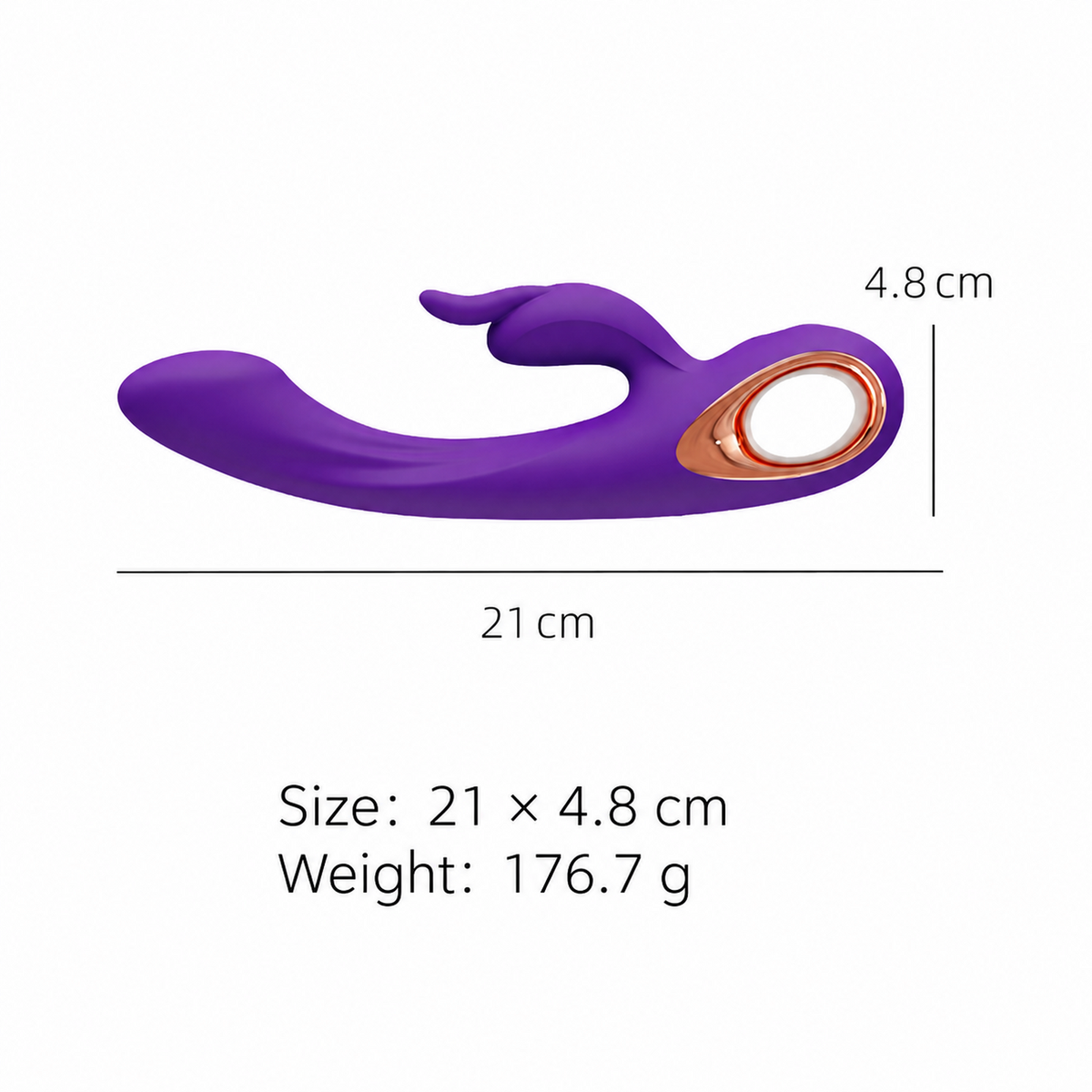 Slim Ring Dual Stimulation Rabbit Vibrator