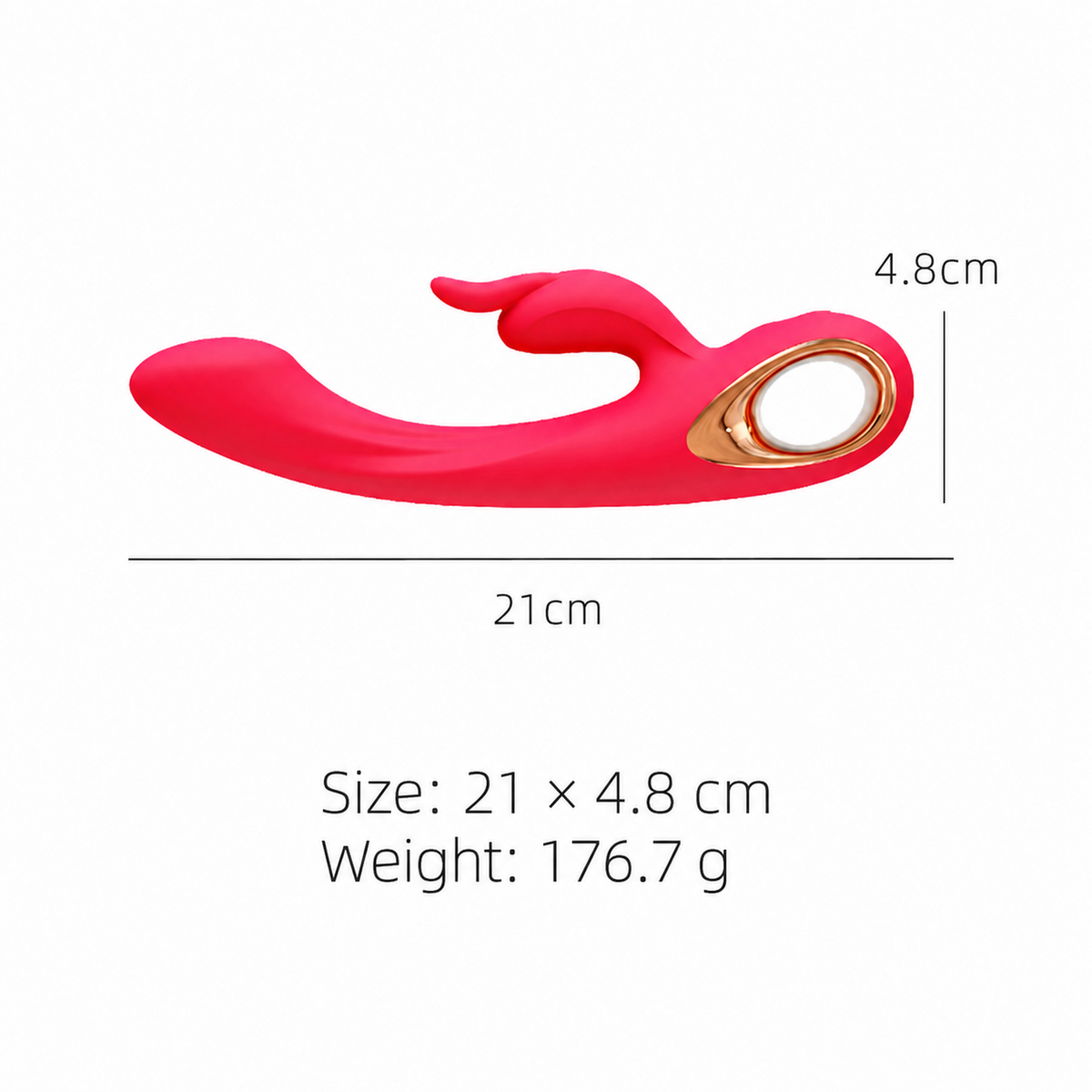 Slim Ring Dual Stimulation Rabbit Vibrator